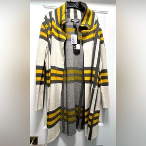 Oliver.O Coat—Mustard Yellow/Gray